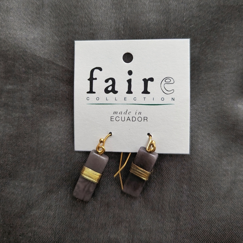 Sustainable Tagua Earrings